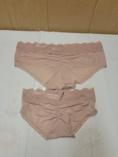 Micro y encaje Hipster No Boundaries para mujer color topo transparente - ELECCIÓN DE TALLA Foto 4 de 4