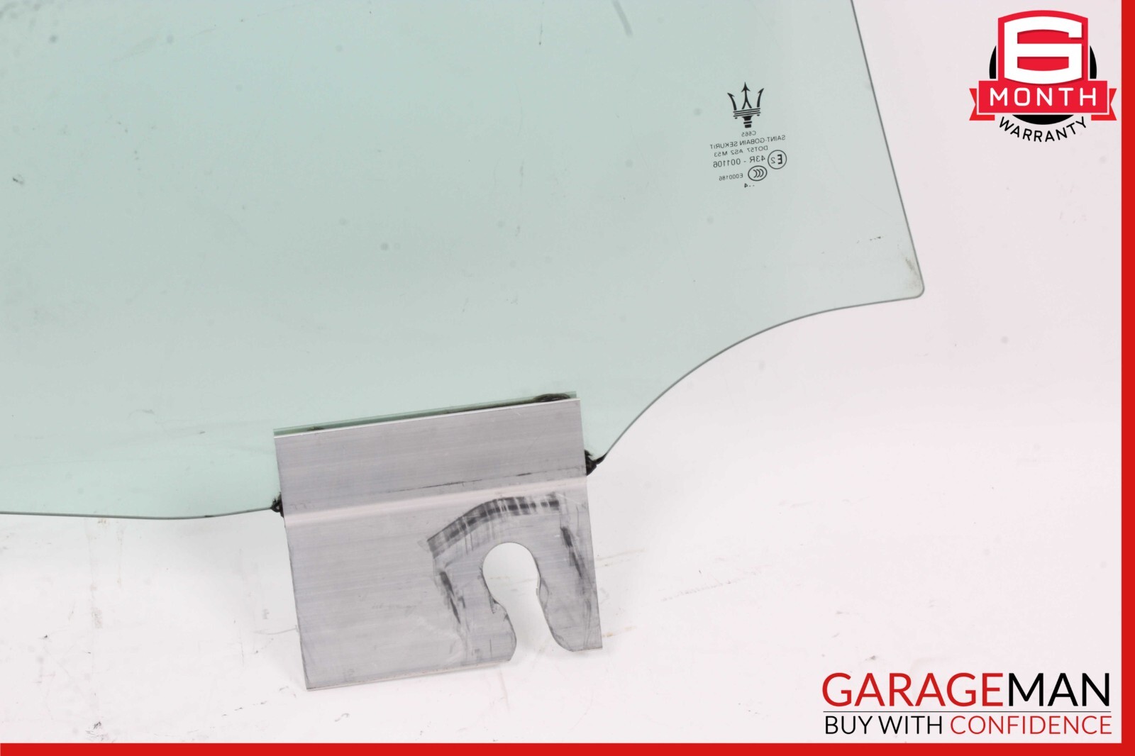 14-22 Maserati Ghibli M157 S Rear Left Driver Side Door Window Glass OEM
