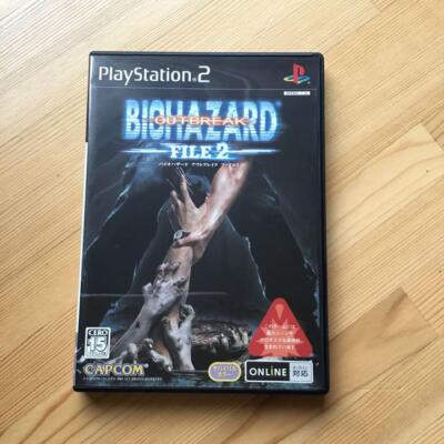 PS2 Biohazard outbreak file 2 Japan Japanese Video Game From Japan