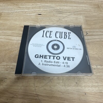 Ice Cube Ghetto Vet Cd Single Hard To Find