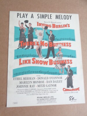 Marilyn Monroe - There's No Business Like Show Business 1954 Film Noten (2)