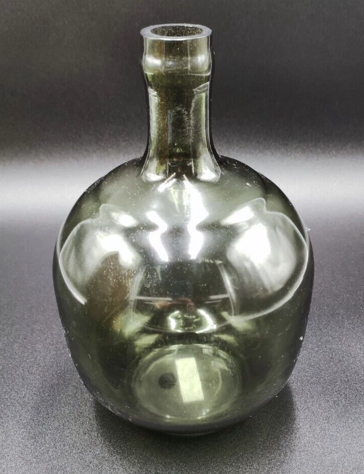 House Doctor Blumenvase Vase Tinka für Tschdeko 23 cm Glas Dunkelgrün Dänemark - Bild 4 von 4