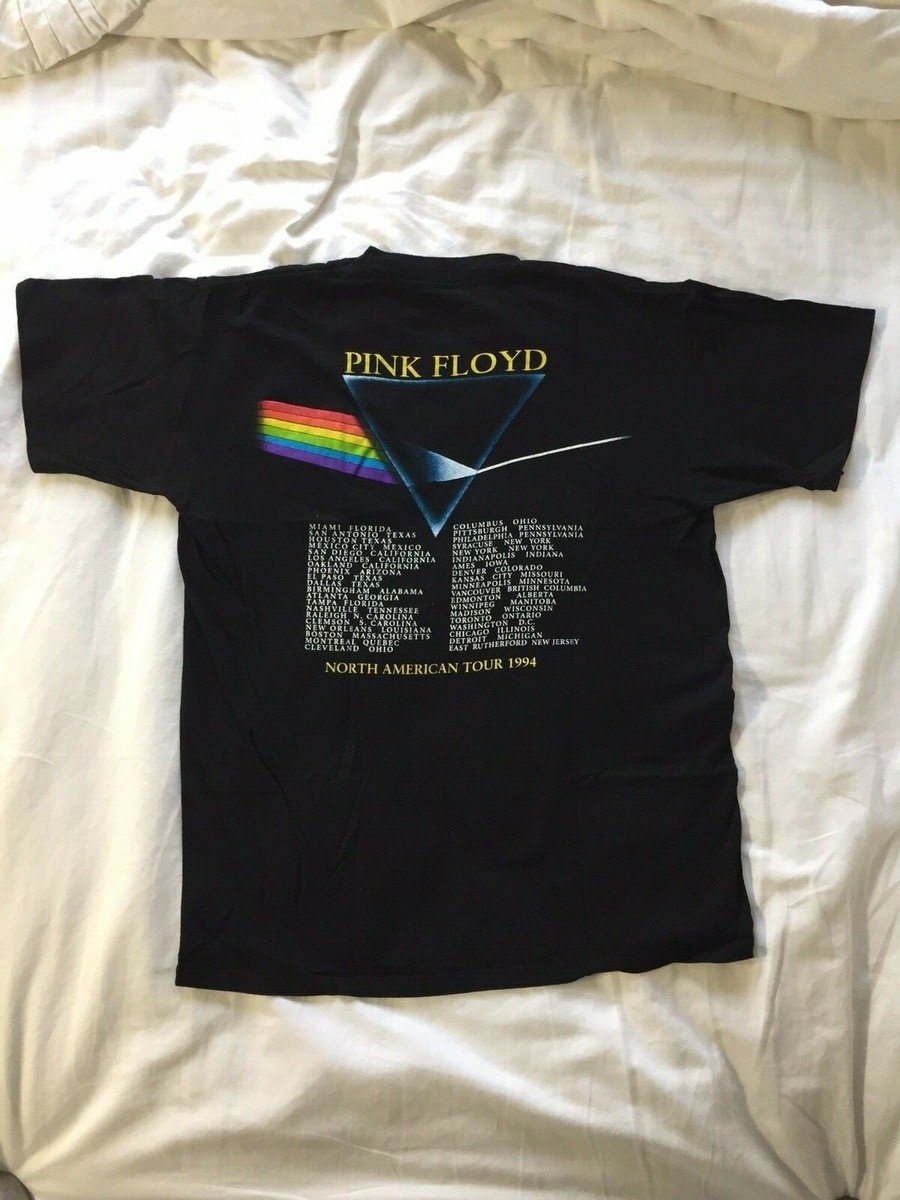 レアPINK FLOYD NORTH AMERICAN TOUR 94 Tシャツ Vintage 1994 Pink Floyd 'North American Tour' T-Shirt
