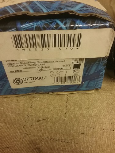NEW OPTIMAL GERMANY WISHBONE SUSPENSION CONTROL ARM 33321090905 - Picture 3 of 3