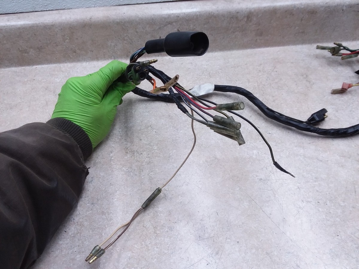 Kawasaki F7 Enduro 175 OEM Main Wiring Wire Harness 1974 VTG