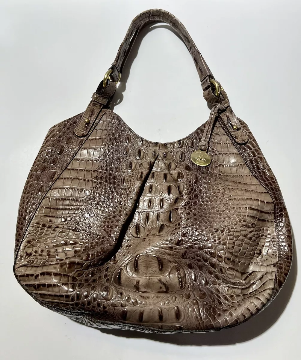 Brahmin - Authenticated Handbag - Crocodile White for Women, Very Good Condition