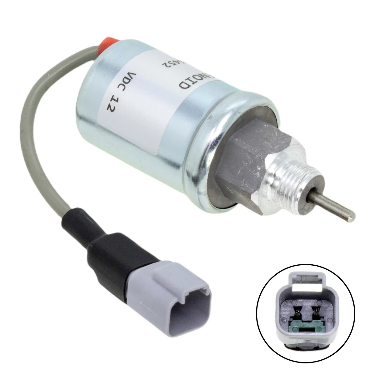 U85206452 Fuel Shutoff Solenoid Compatible With Perkins 402D 403C  