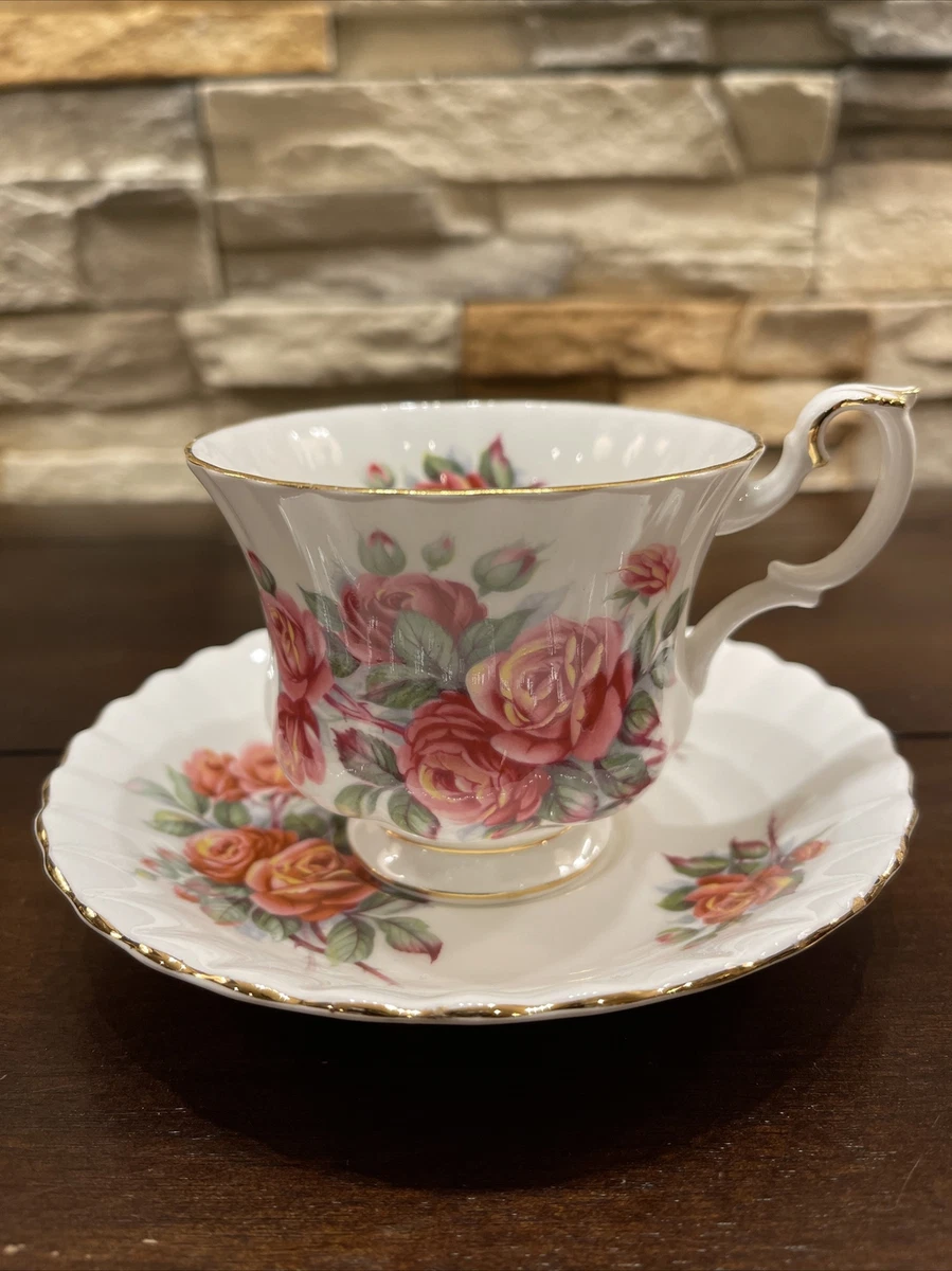 Royal Albert Centennial Rose Bone China Tea Cup and Saucer