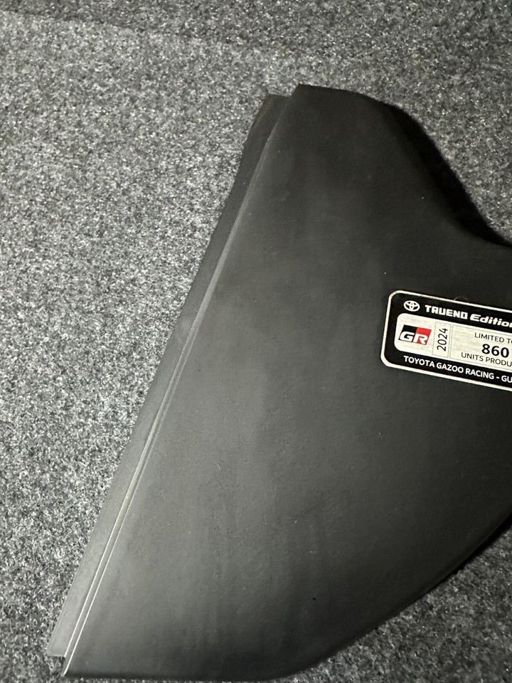 TOYOTA GR86 TRUENO DASHBOARD LEFT SIDE END CAP TRIM COVER OEM 2022