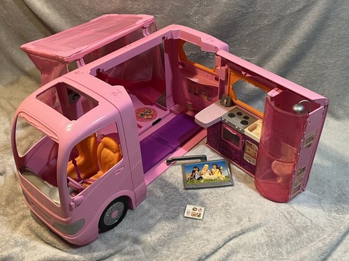 Barbie 2008 Sounds Glamour Camper - ohne Puppen