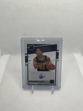 Desmond Bane 2020-21 Clearly Donruss Rated Rookie Auto SP #RRA-DSB RC AUTO READ