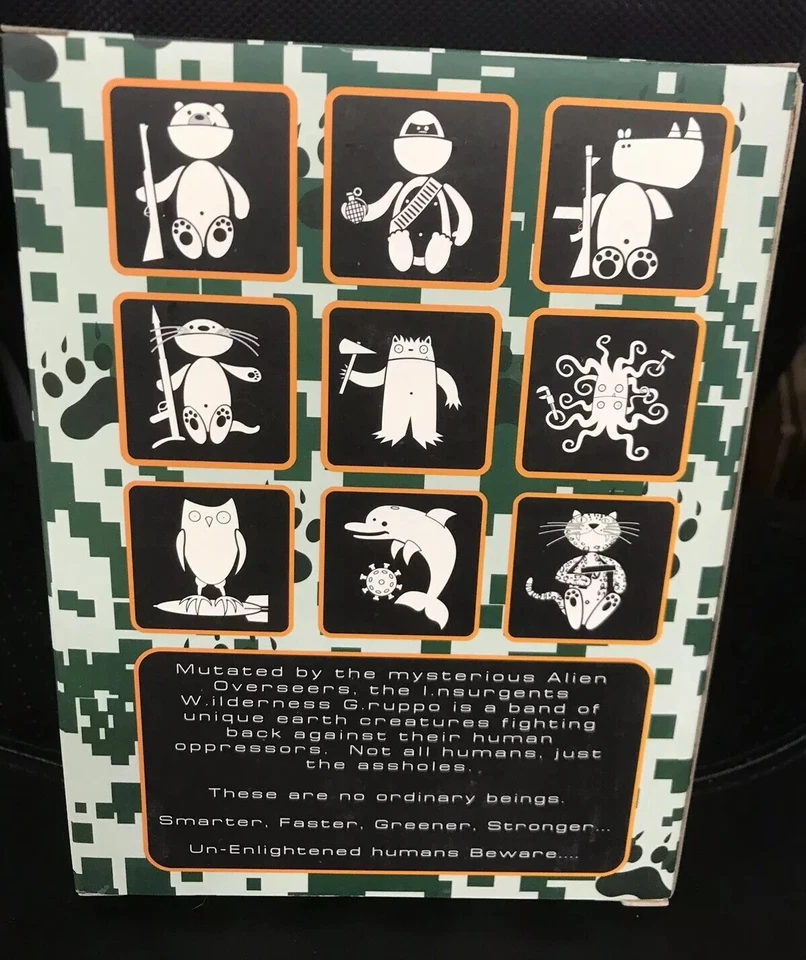 IWG Rocket Serie Mundial 1 MOLY Pulpo Mutado Completo SUELTO con CAJA Original Foto 3 de 4