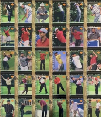 2001 Upper Deck Tiger Woods Tiger Tales Complete Your Set ~ Near Mint or Better