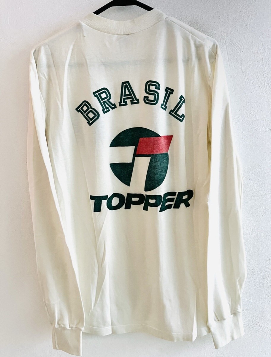 ブラジル代表 TOPPER 1986年モデル Topper 1986 Brazil Match Issue GK Shirt - Football Shirt