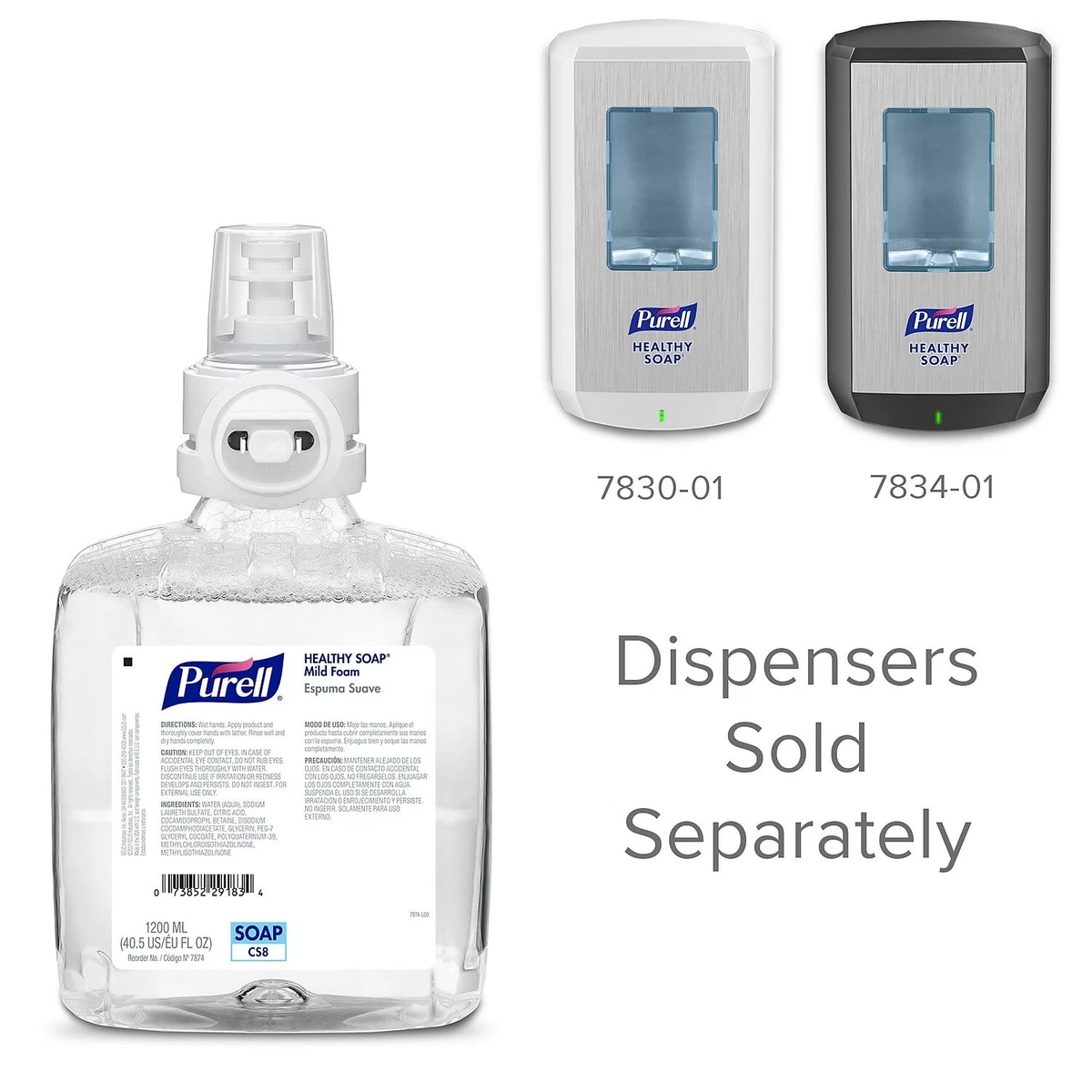Purell soap 2024 dispenser refills