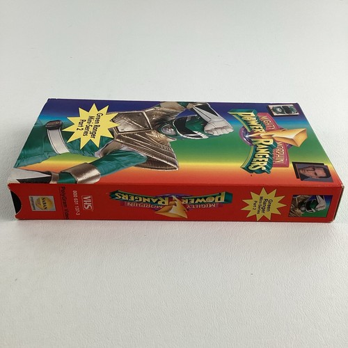 Mighty Morphin Power Rangers VHS Tape Green Ranger Mini Series Part 2 Vintage - Picture 7 of 7