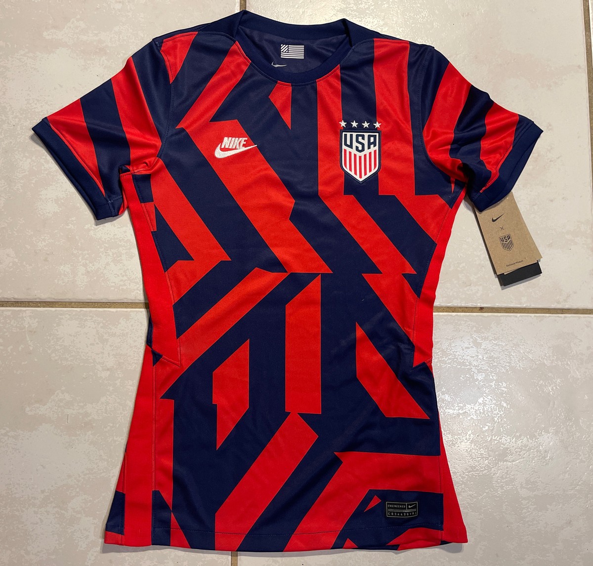 NWT NIKE US Soccer USWNT 2021 Stadium Away Jersey CZ4317-422 Women’s XS
