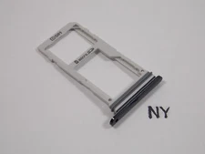 Black Sim & SD Card Holder Tray LG V30+ LS998 Sprint Phone Original Part #412