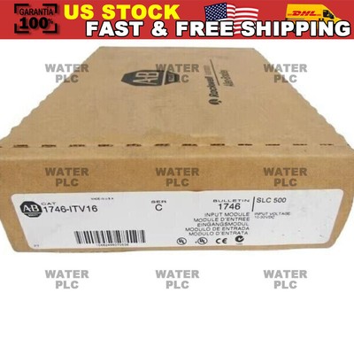 New Factory Sealed AB 1746-ITV16 SER C SLC 500 16 Point Input Module