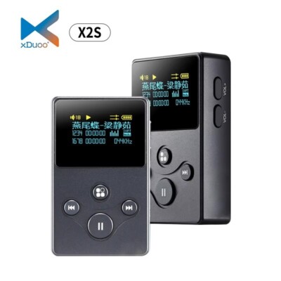 XDUOO X2S Hi-Res Lossless DSD128 PCM 128GB OLED Portable Music Player