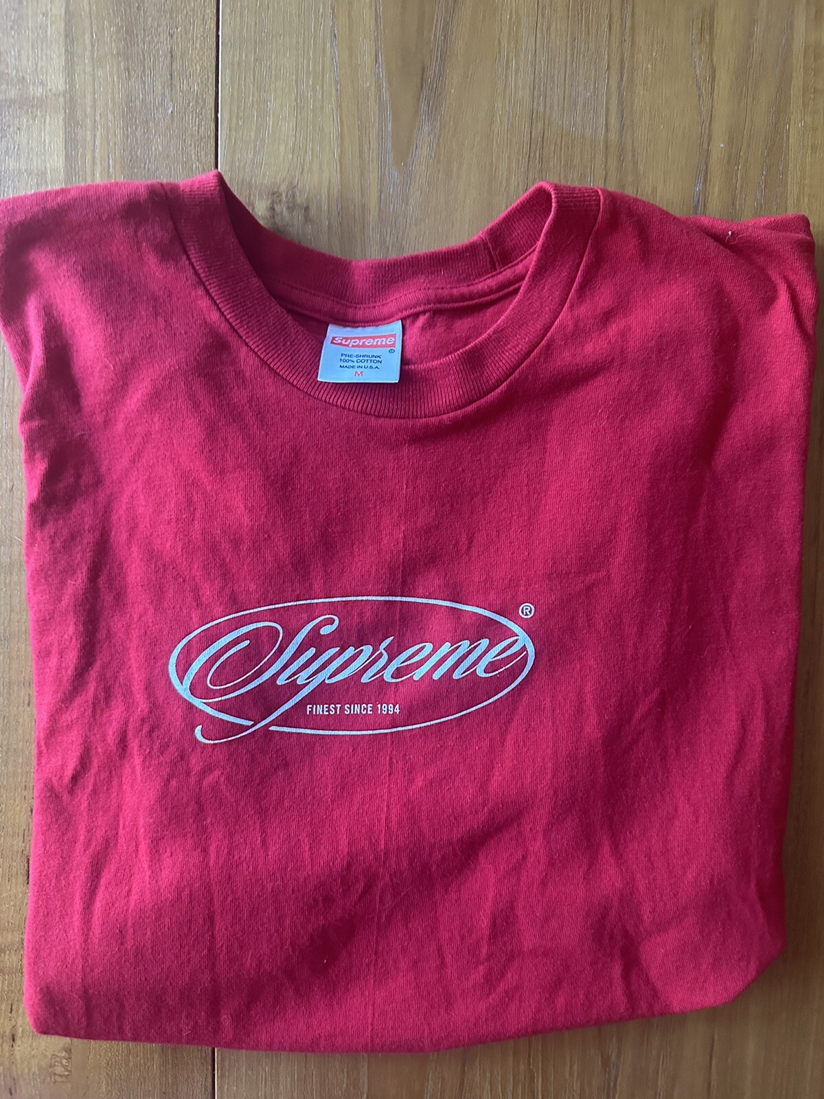 Supreme Classics Tee - Medium - Red - image 2