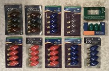 Lot Of 42 C-9 Replacement Bulbs 7 Watt - NEW