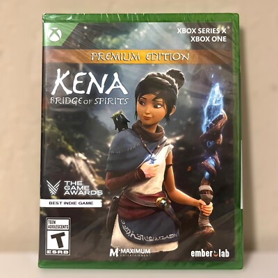 Kena: Bridge of Spirits - Premium Edition - Xbox Series X, Xbox One - New/Sealed
