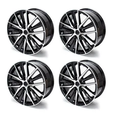 4X 18x8" Replacement Wheel Rim 95093 For 2021-2023 Toyota Camry Machined Black