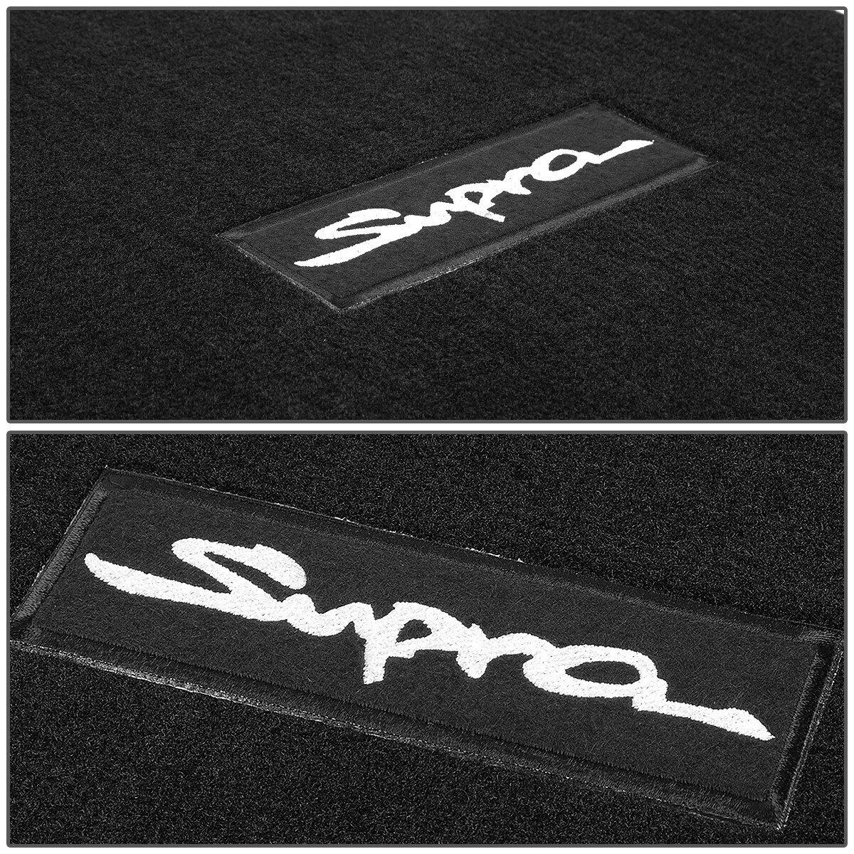 NRG 4PCS FLOOR MAT LINER PADS LINER CARPET SET FOR 9398 TOYOTA SUPRA