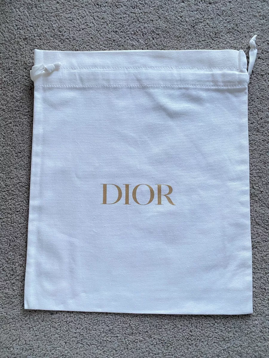 Authentic Brand New Christian Dior Dust Bag Pouch Storage Bag Empty Packaging