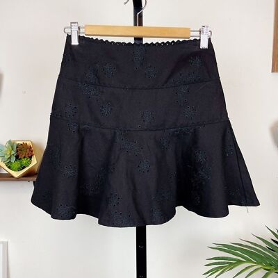 Finders Keepers Tatianna Skirt Black NWT Women SIZE S