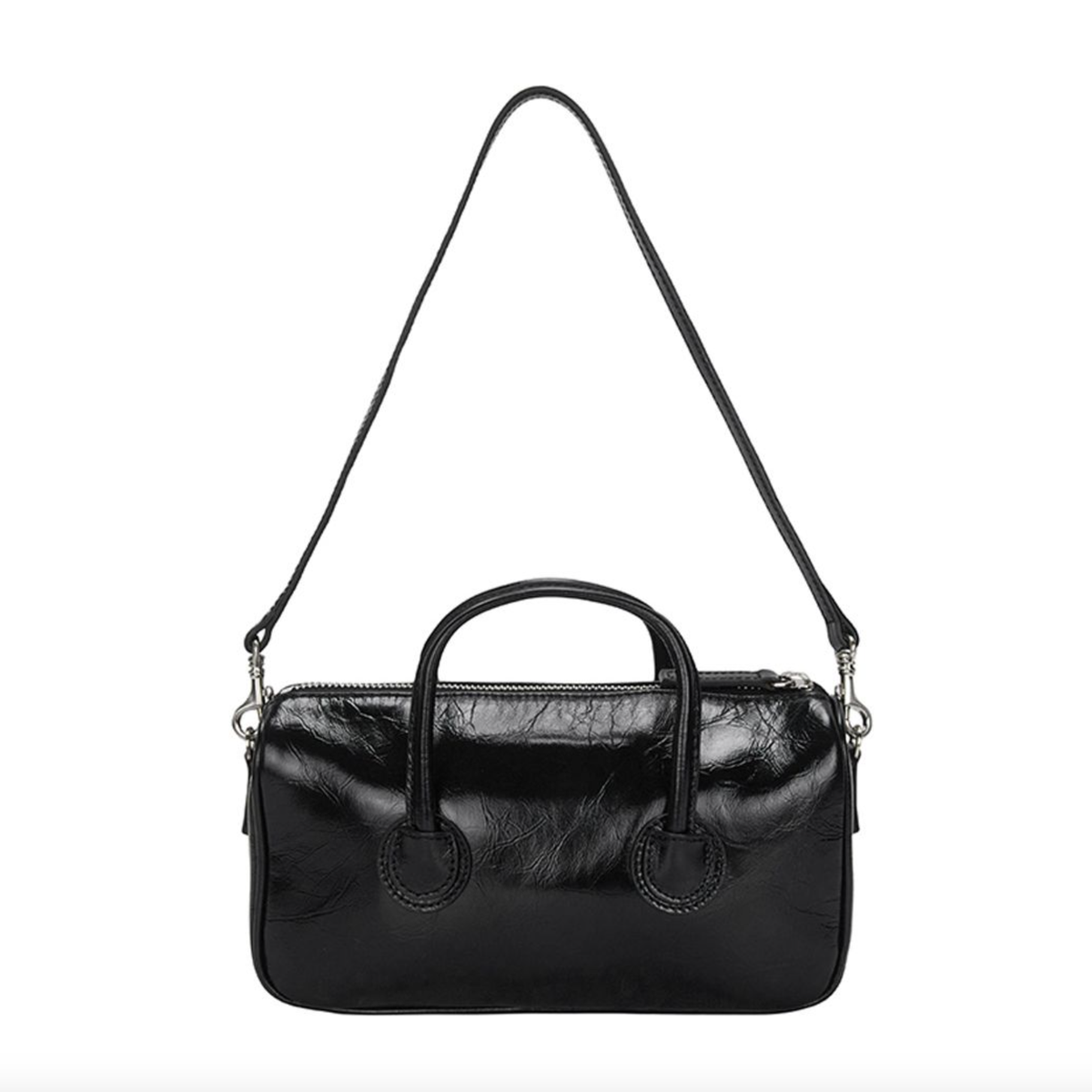 ★MARGE SHERWOOD★ ZIPPER SMALL lemon crinkle 8809838643456 Small Zipper Bag