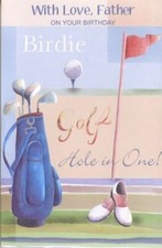Popular Greetings Birthday Card: To Have a Father As Special As You--Golf Theme