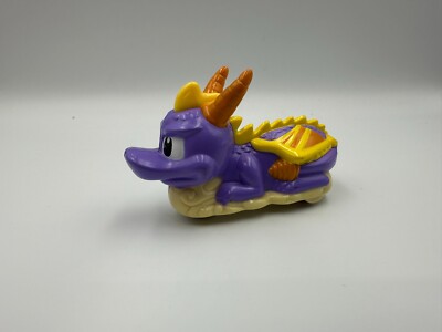 Spyro The Dragon Action Figure Car Universal Interactive 2002 HTF FAST FOOD