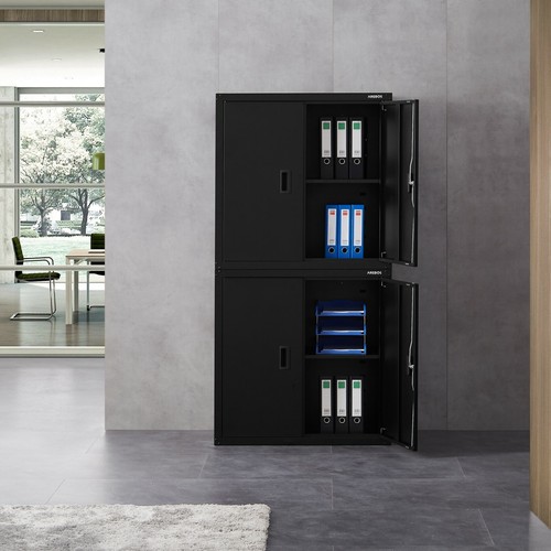 AREBOS Aktenschrank Büroschrank Lagerschrank Materialschrank Stahlschrank - Bild 2 von 12