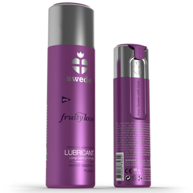 Swede Fruity Love Lubricante Frambuesas Y Acelga Roja 50 Ml (Cod. Dl-D-210385)