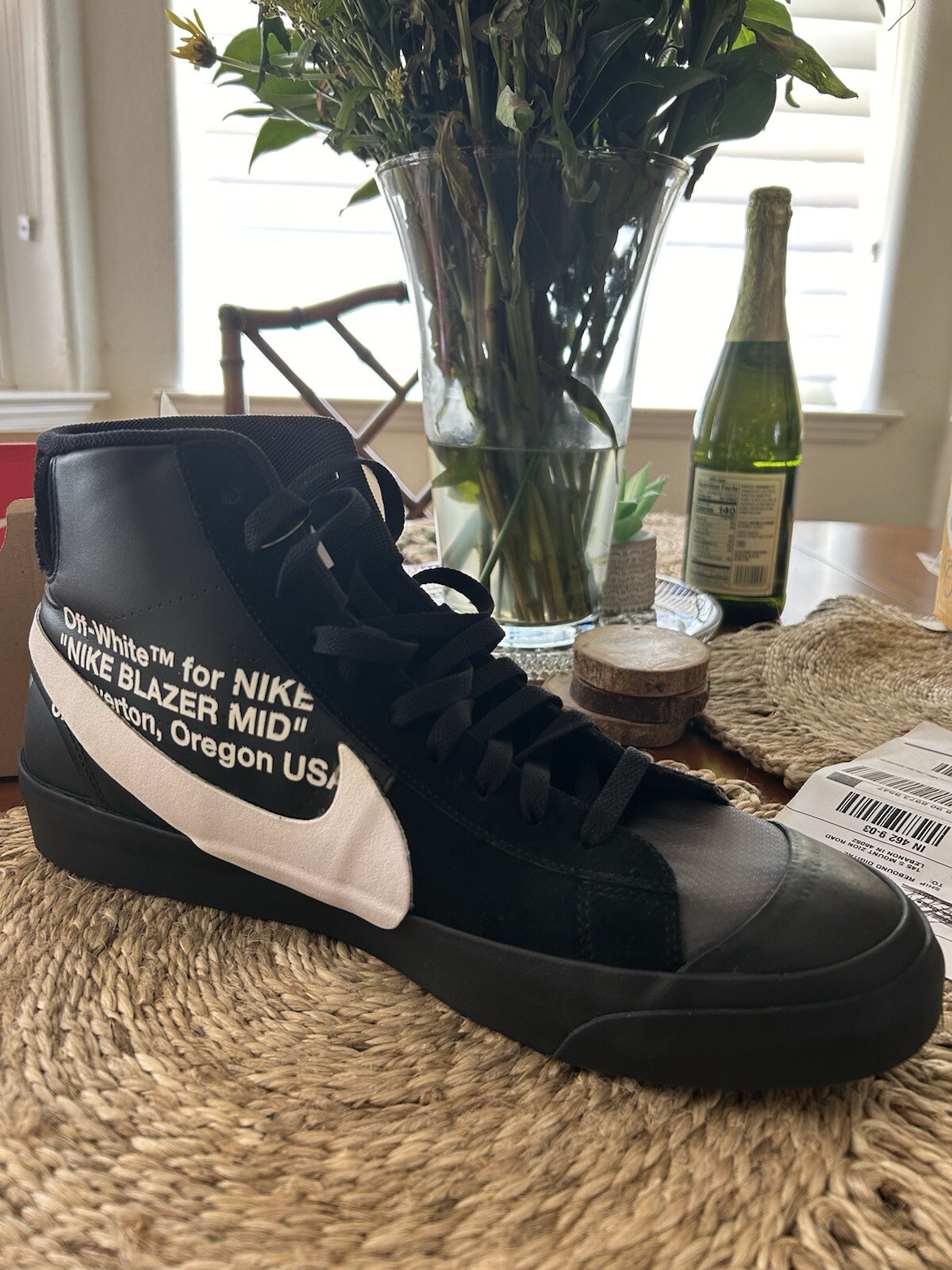 OFF WHITE X NIKE Taglia 14 Nike Off White x Blazer Mid Grim Razziapers