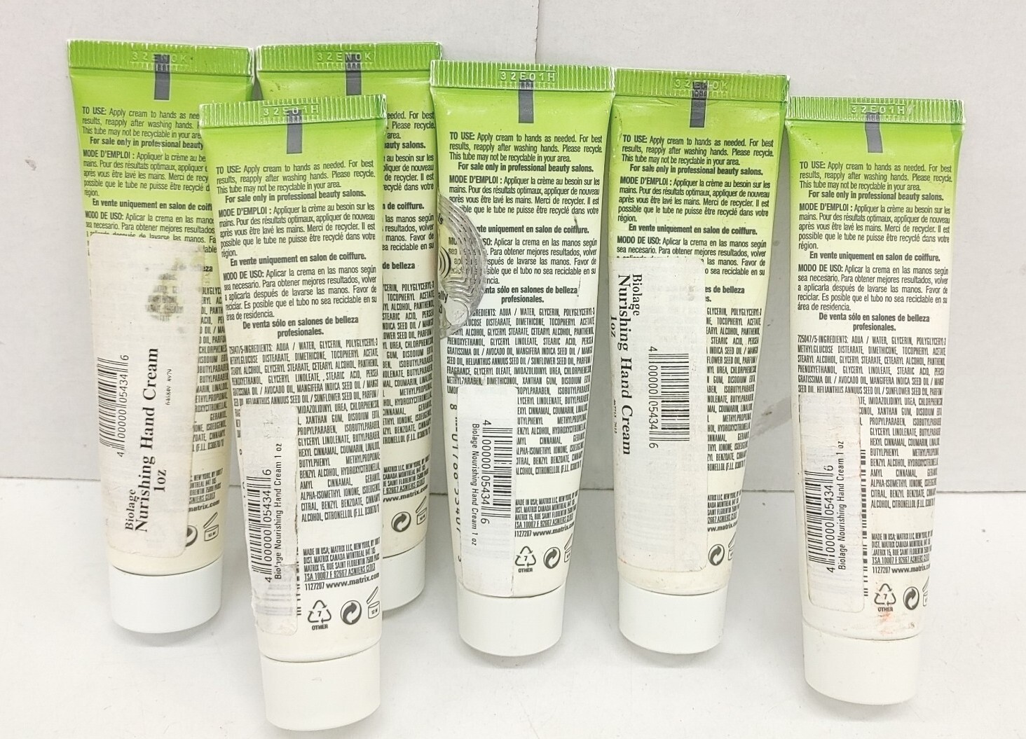 Matrix Bioalage Nourishing Hand Cream 1 oz Lot of 6 As pictured🌸Free Shipping