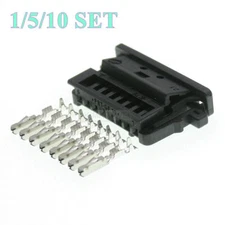 8 Pin/Way Automotive Female Connector Plug Kit For BMW AUDI VW 3D0 972 708 A