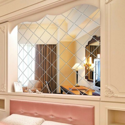 Spiegelfolie Selbstklebend 40x500cm - Flexible Spiegel-Tapete Für Möbel & Wände