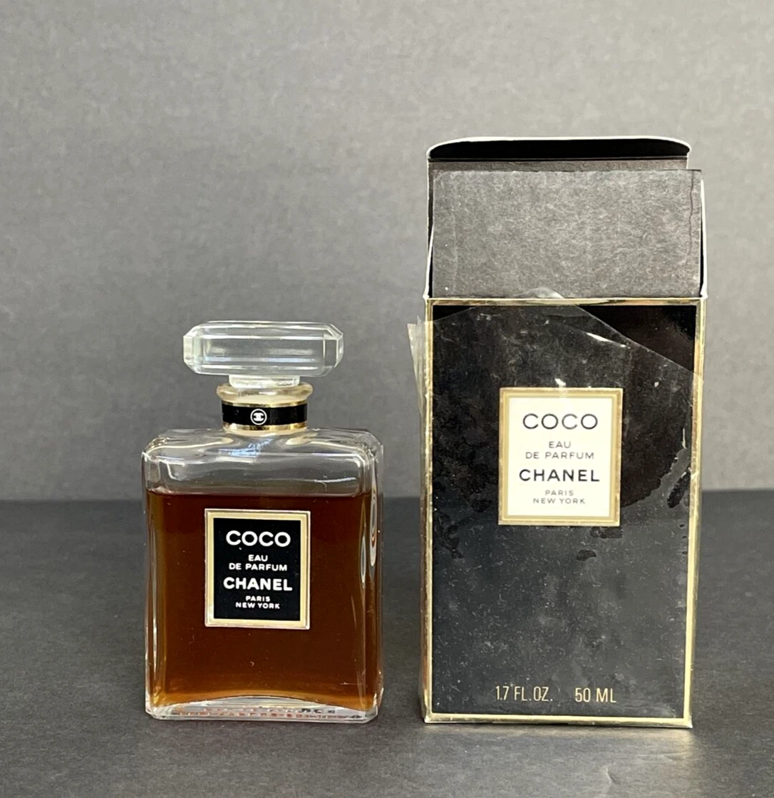 vært rester hundrede Vintage Coco Chanel Eau de Parfum Paris New York Splash 1.7 fl oz 50 ml |  eBay