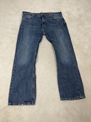 Levi s Jeans Mens 40 Blue Denim Cotton Pants 559 Straight Leg Casual 40 X 32
