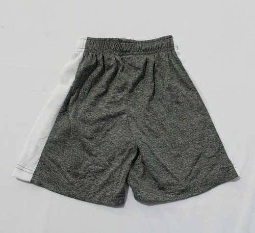 NBA Boy's Lightweight Basketball Athletic Shorts LV5 Grey/White Size 4 - Picture 4 of 4