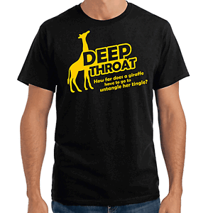 shirt throat humor Abercrombie deep