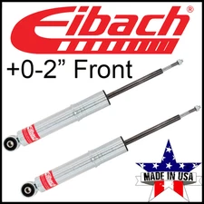 Eibach PRO-TRUCK +0-2" Adjustable Front Shocks PAIR 2015-2022 Chevy Colorado 4WD