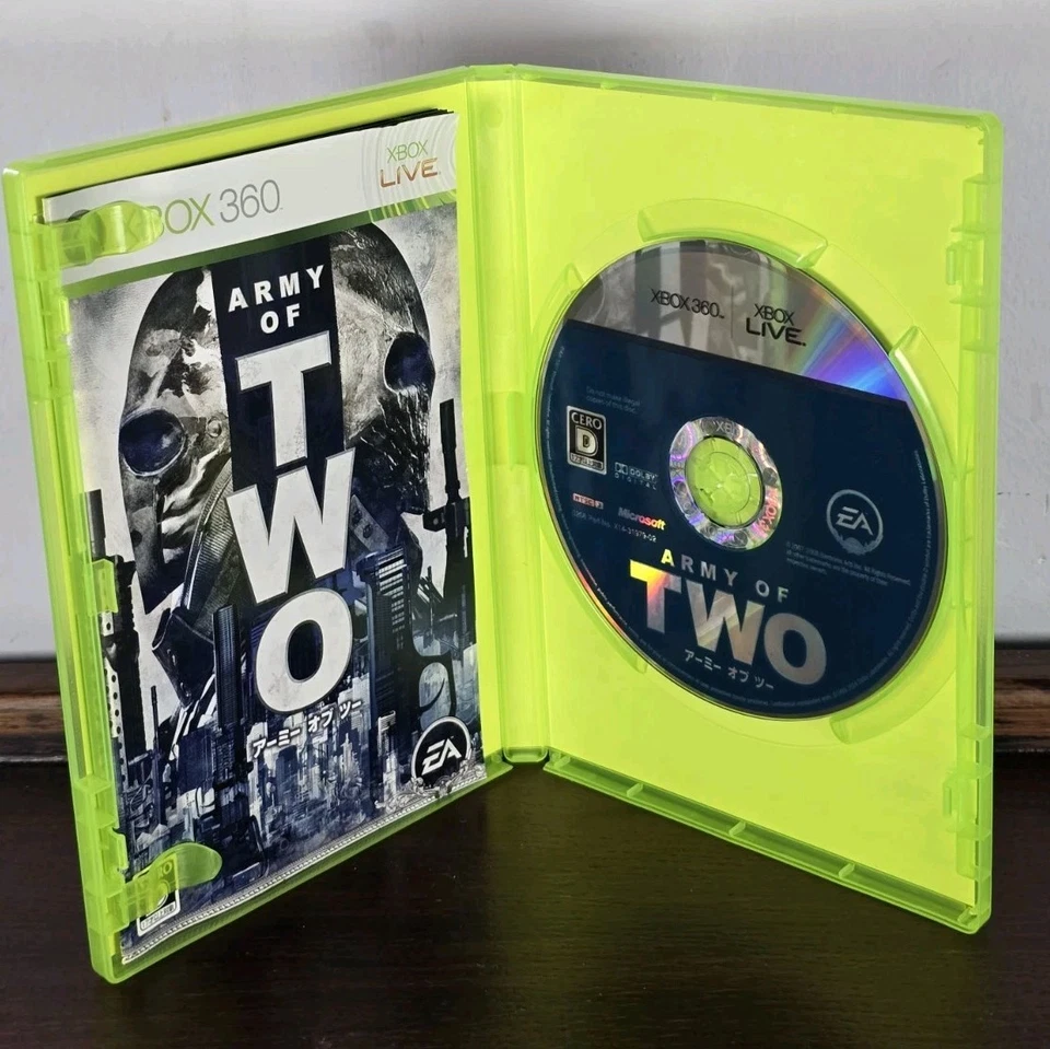 Army of Two Microsoft Xbox 360 Video Game - Japanese NTSC-J Imported - Image 3 of 3