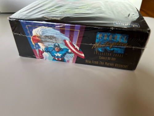 1992 Skybox Marvel Masterpieces Sealed Hobby Box #041680/350000 - Picture 4 of 7