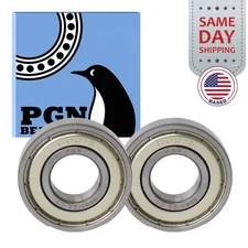 (2) 6001-ZZ Premium Metal Shield Ball Bearing C3 EMQ, 12x28x8, 6001 ZZ 6001z