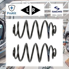 2x ORIGINAL® Sachs Fahrwerksfeder Hinten für Opel Meriva B Großraumlimousine