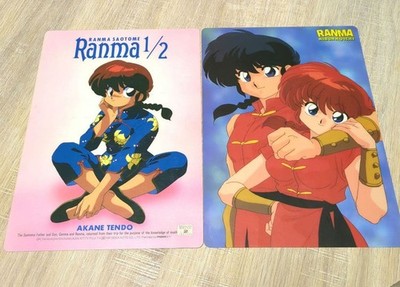 Ranma 1/2 Underlay Set Of 2 Original Animate